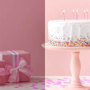 light and airy mobile presets before and after photo